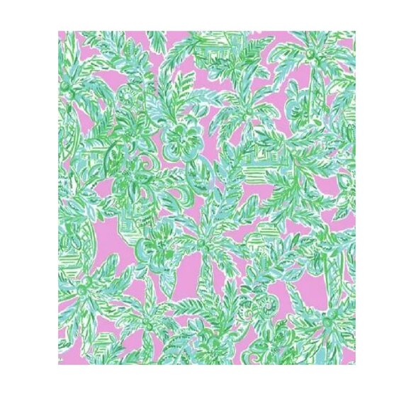 Lilly Pulitzer Luxletic MONICA SKORT Skirt UPF50+ Pink Sand Paradise sz 10 HTF - Picture 2 of 5